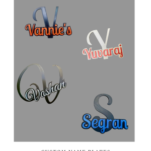 Kids Door Name Sign — Sibling Bundle (2 pack)