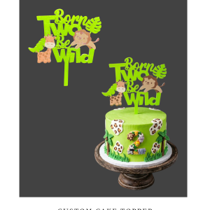 🎂 Custom Cake Toppers (Personalised Name & Age)