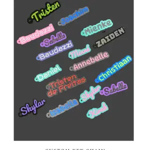 Personalised Name Tag