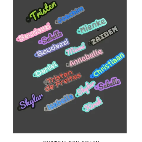 Personalised Name Tag