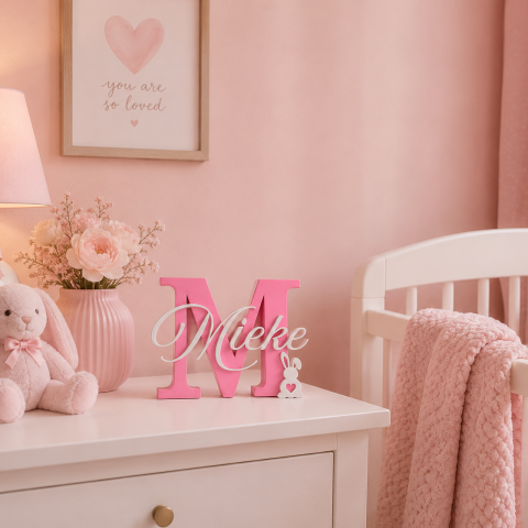 Personalised Baby Name Display